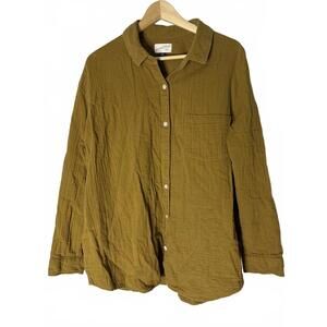 Universal Thread XXL Brown Button-up